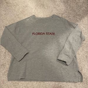 FSU Ladies Lounge Sweatshirt size Large